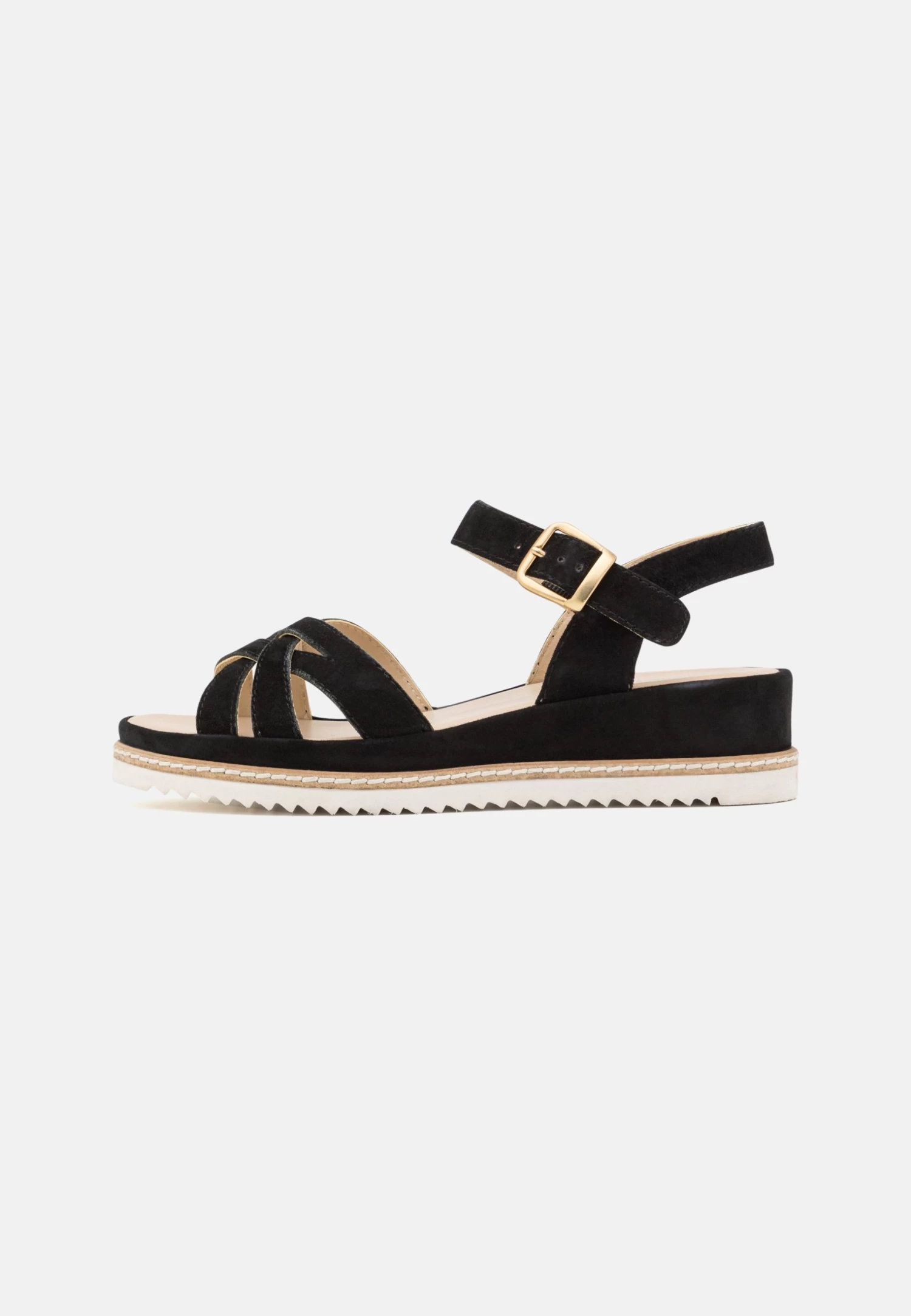 Anna Field Leather - Sandalias De Cuña - Black - Imagen 2