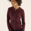 Anna Field Sudadera Con Cremallera - Bordeaux