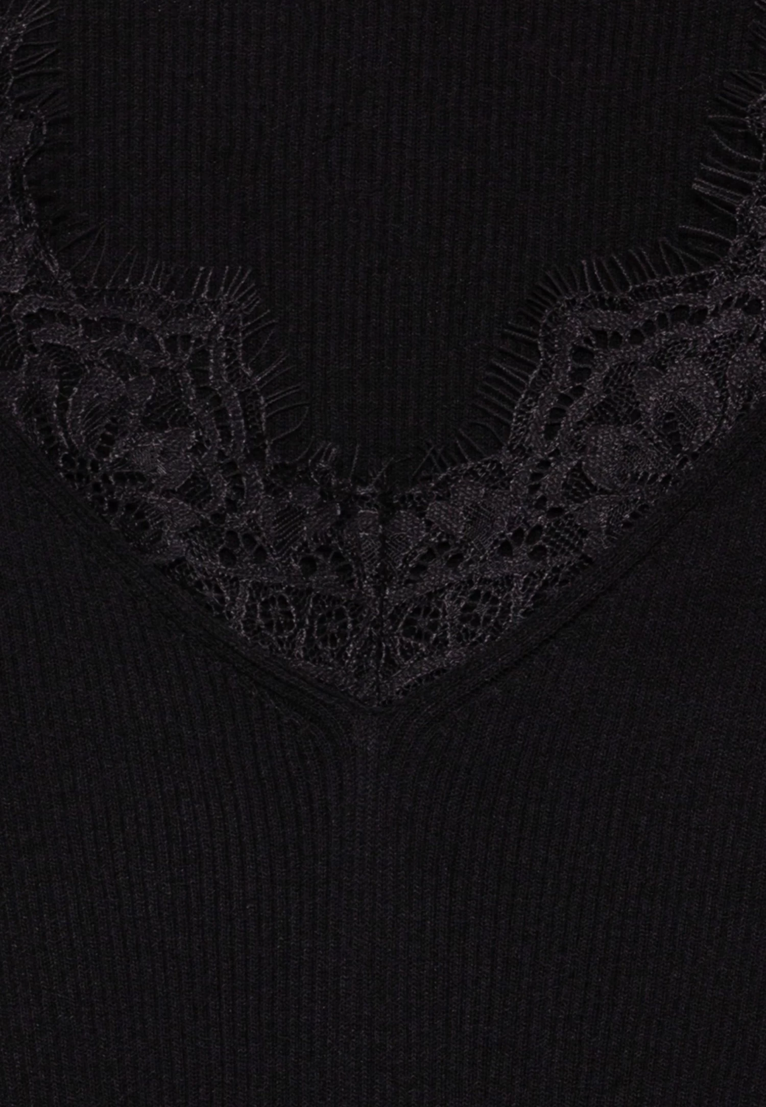 Anna Field Lace - Jersey De Punto - Black - Imagen 3