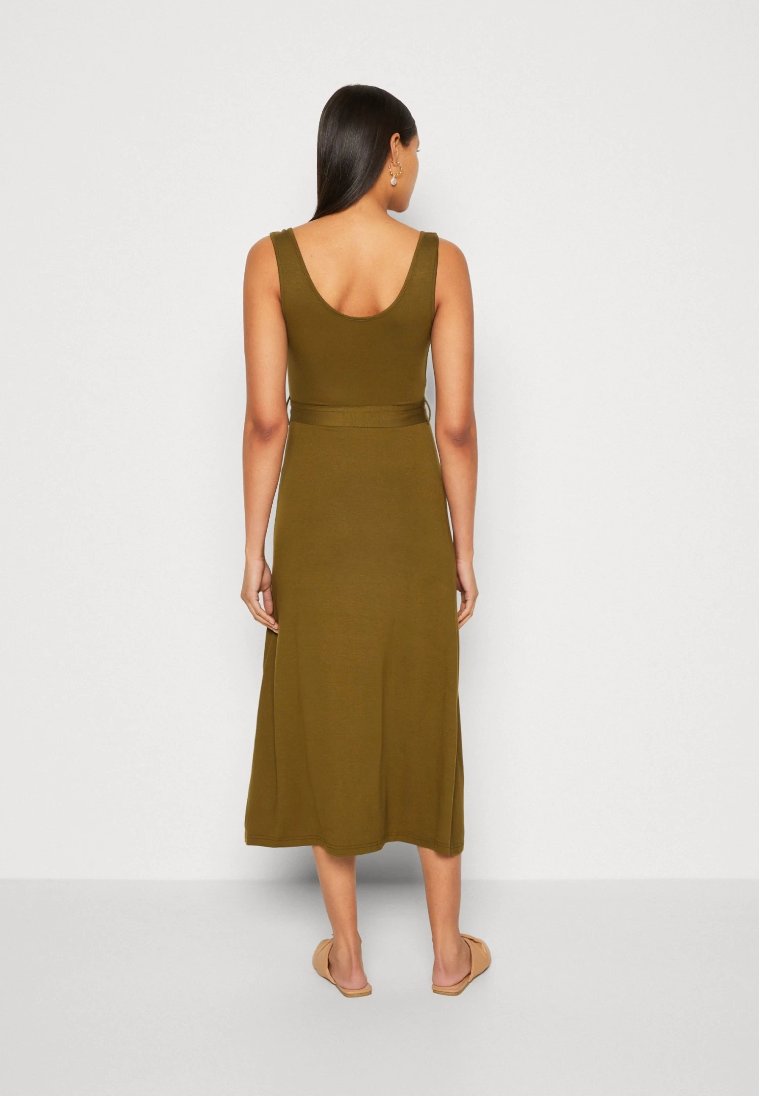 Anna Field Vestido Ligero - Olive - Imagen 3