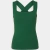 Anna Field Top - Dark Green