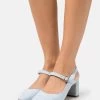 Anna Field Leather- Tacones - Light Blue