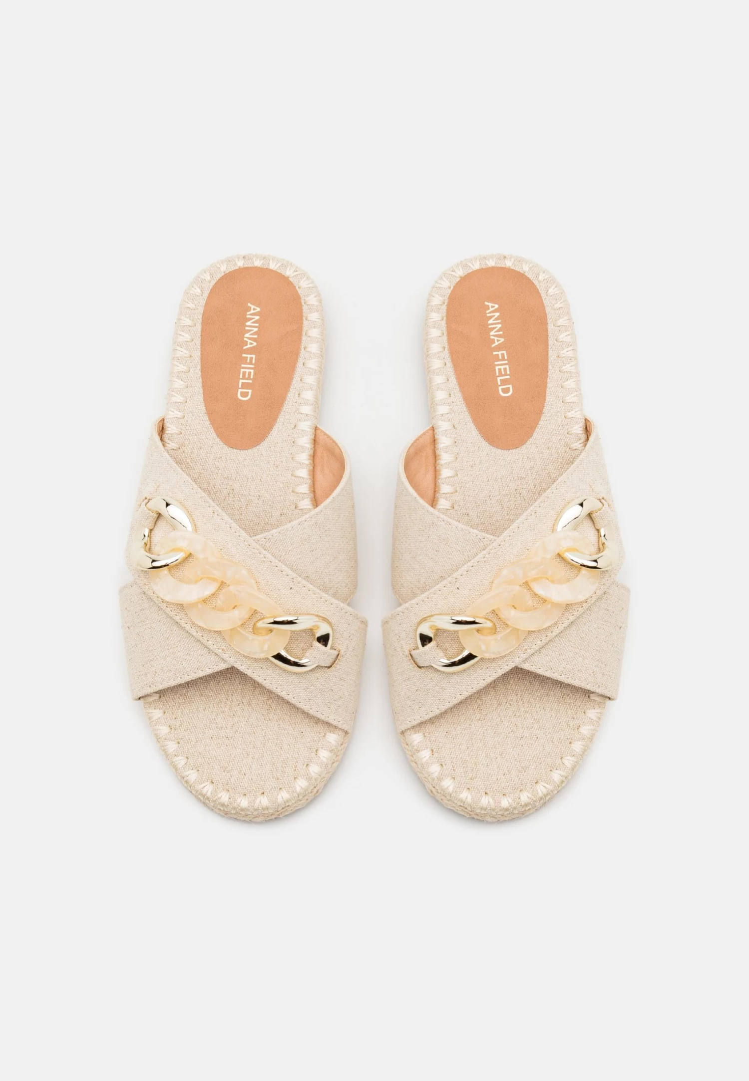 Anna Field Sandalias Planas - Beige - Imagen 5