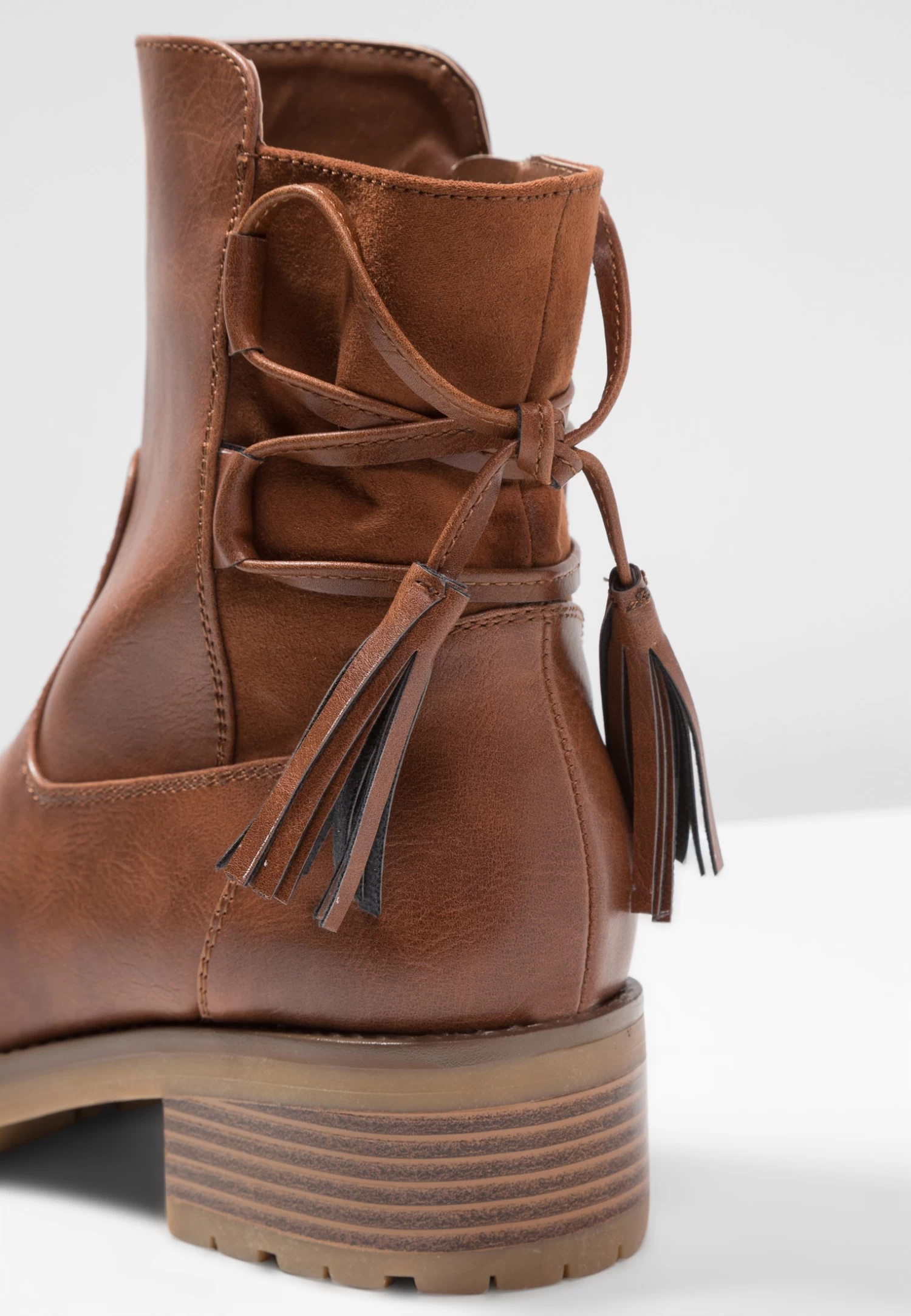 Anna Field Winter Boot - Botines - Cognac - Imagen 3