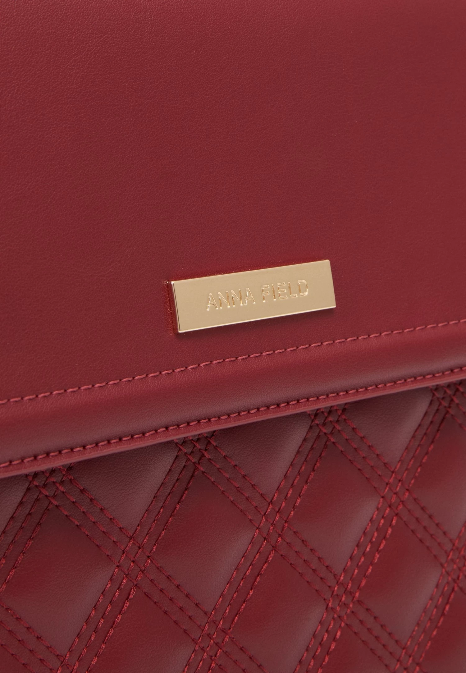 Anna Field Bolso De Mano - 304 - Bordeaux - Imagen 5