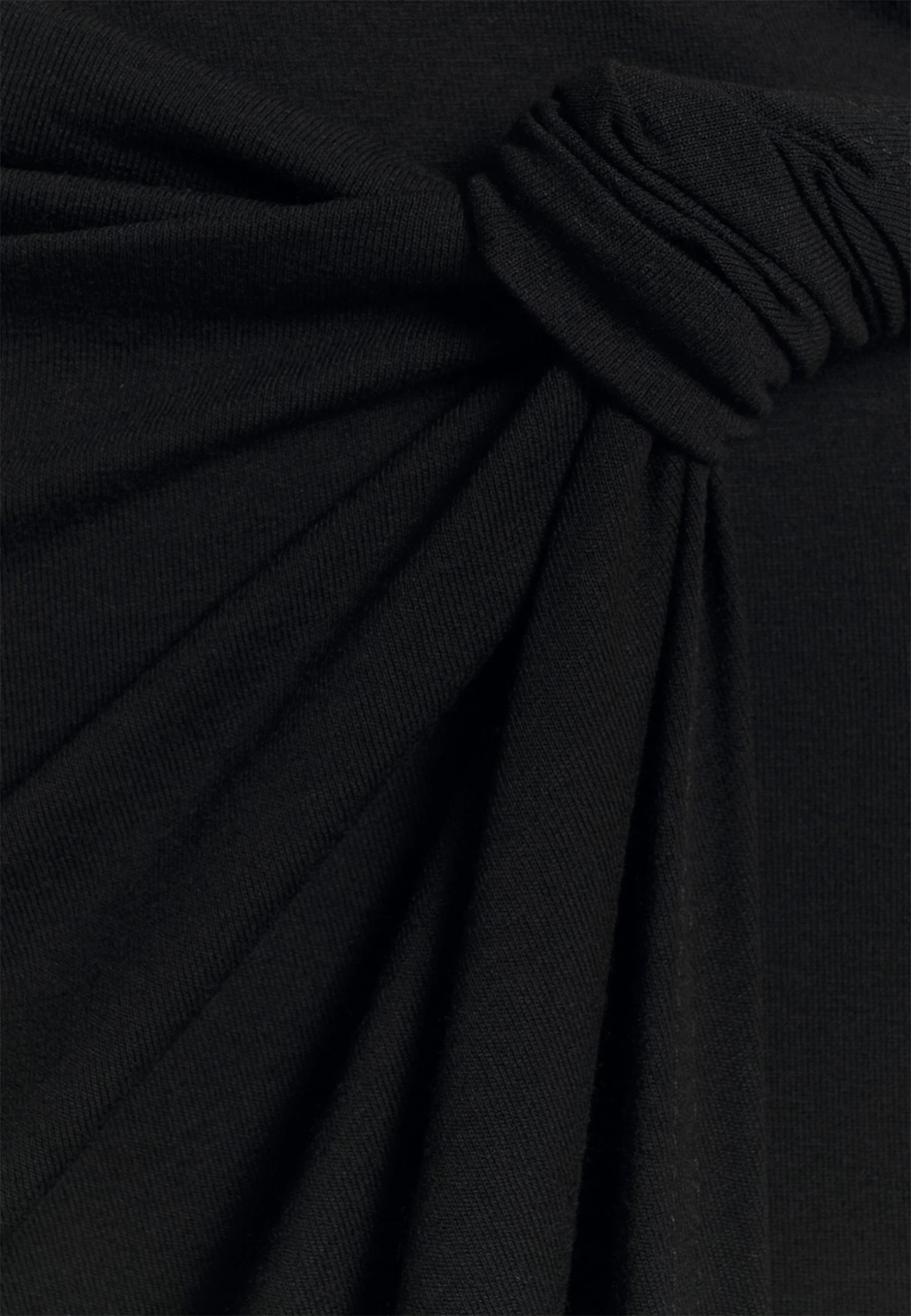 Anna Field Front Knot Midi Skirt - Falda De Tubo - Black - Imagen 3