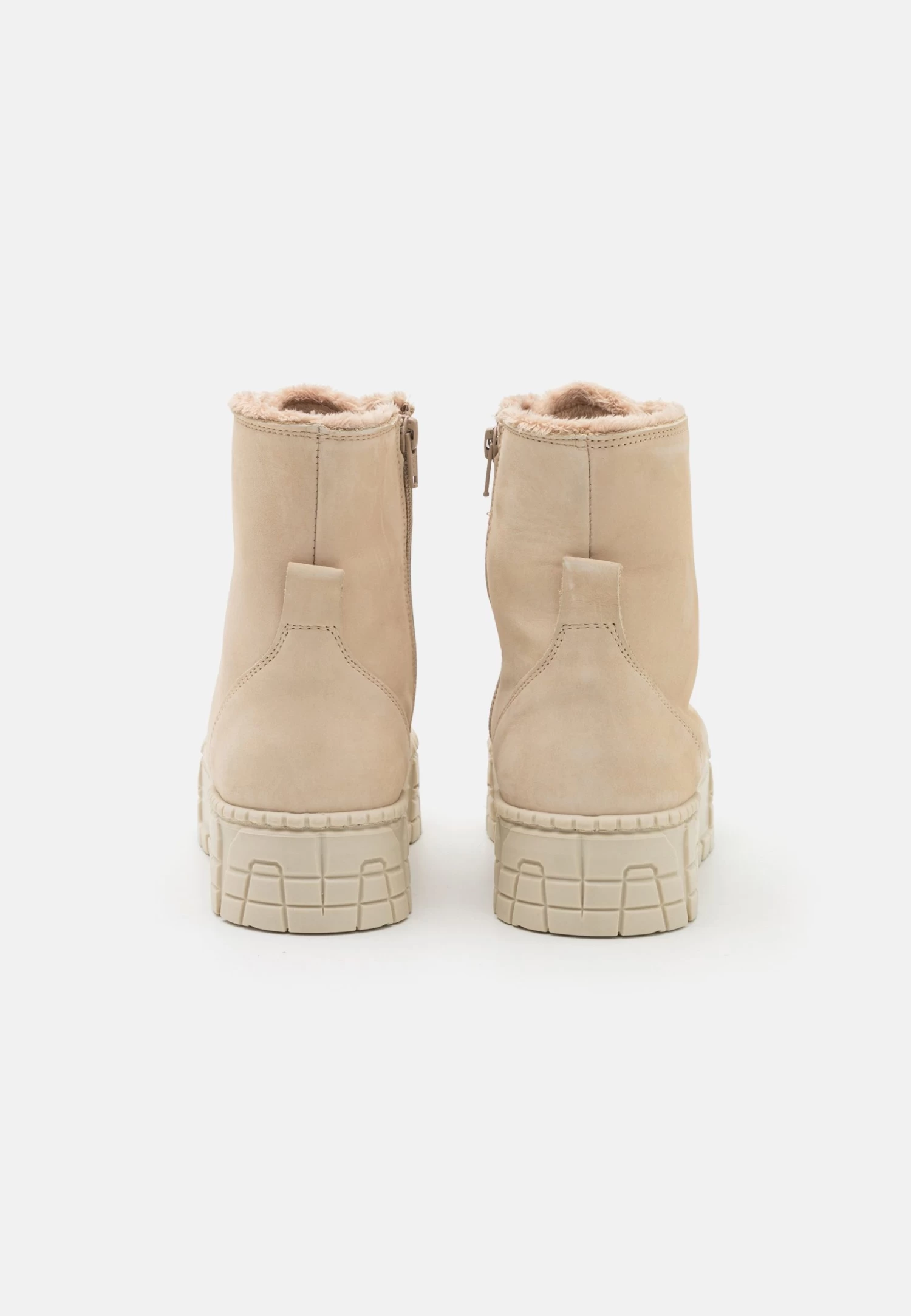 Anna Field Leather- Botines Con Plataforma - Beige - Imagen 3