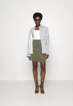 Anna Field 2Pack - Minifalda - Black/Khaki