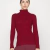 Anna Field Jersey De Punto - Dark Red