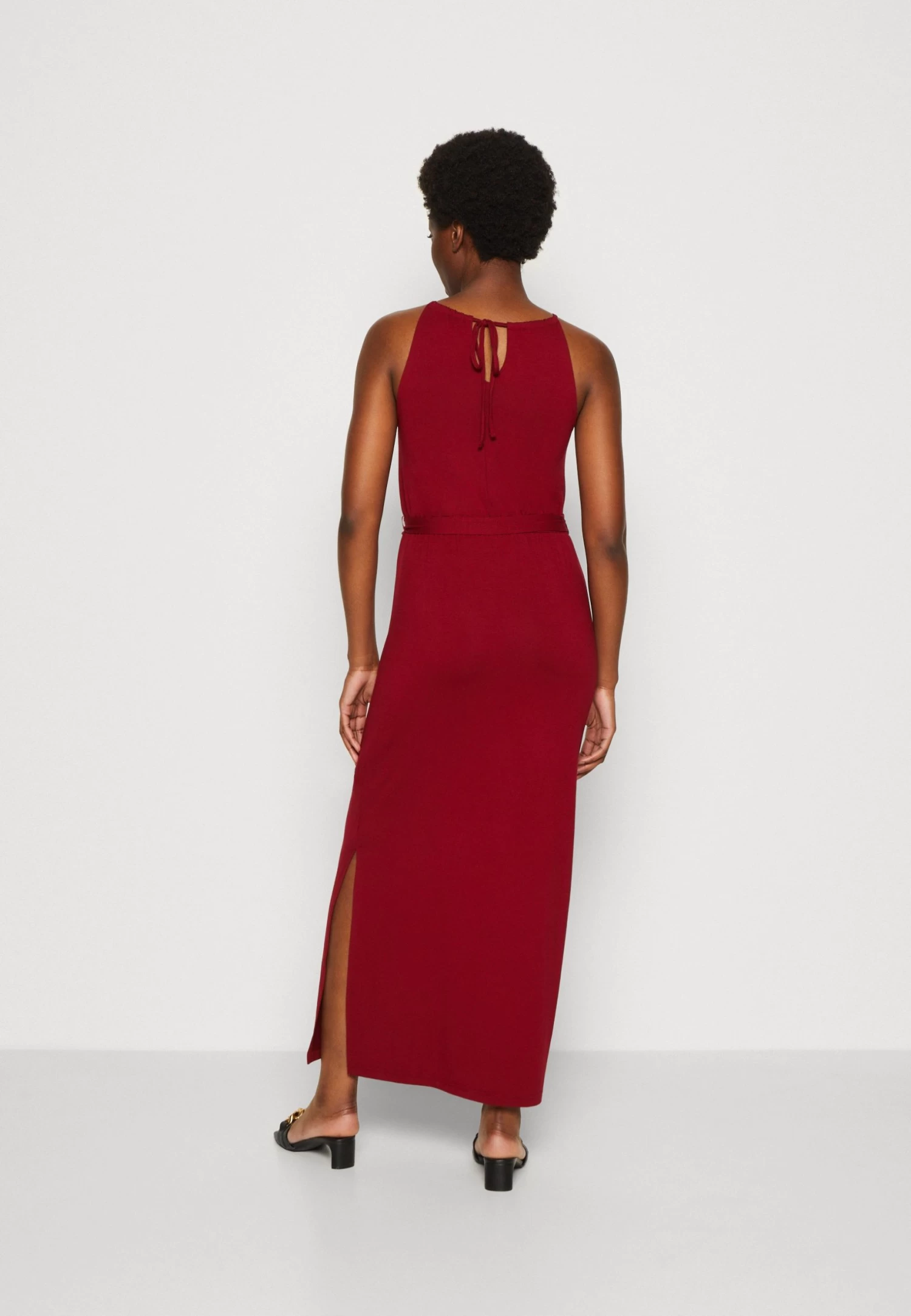 Anna Field Vestido Largo - Dark Red - Imagen 3