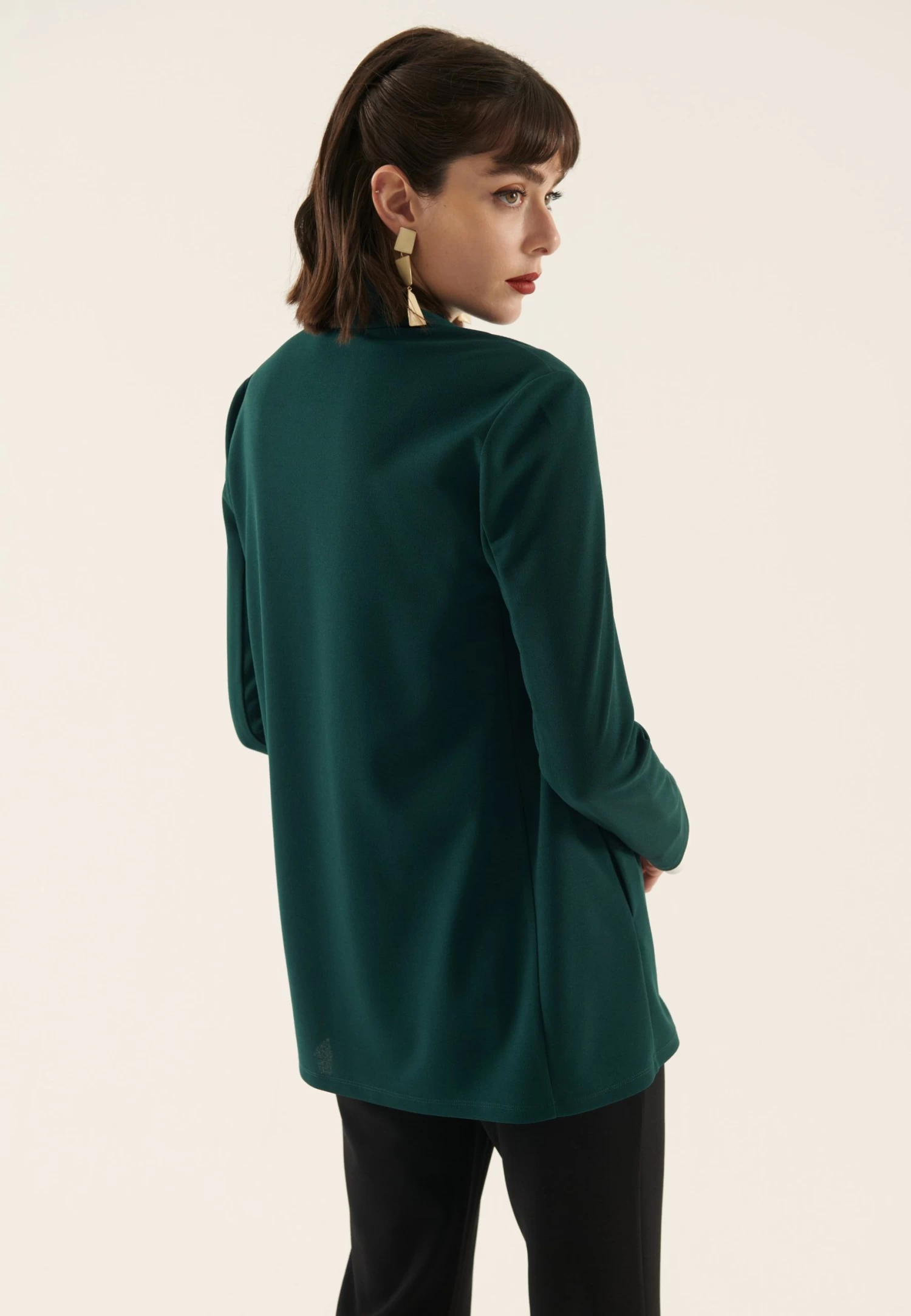 Anna Field Blazer - Dark Green - Imagen 3