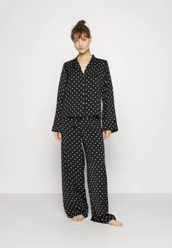 Anna Field Pijama - Black/Off-White