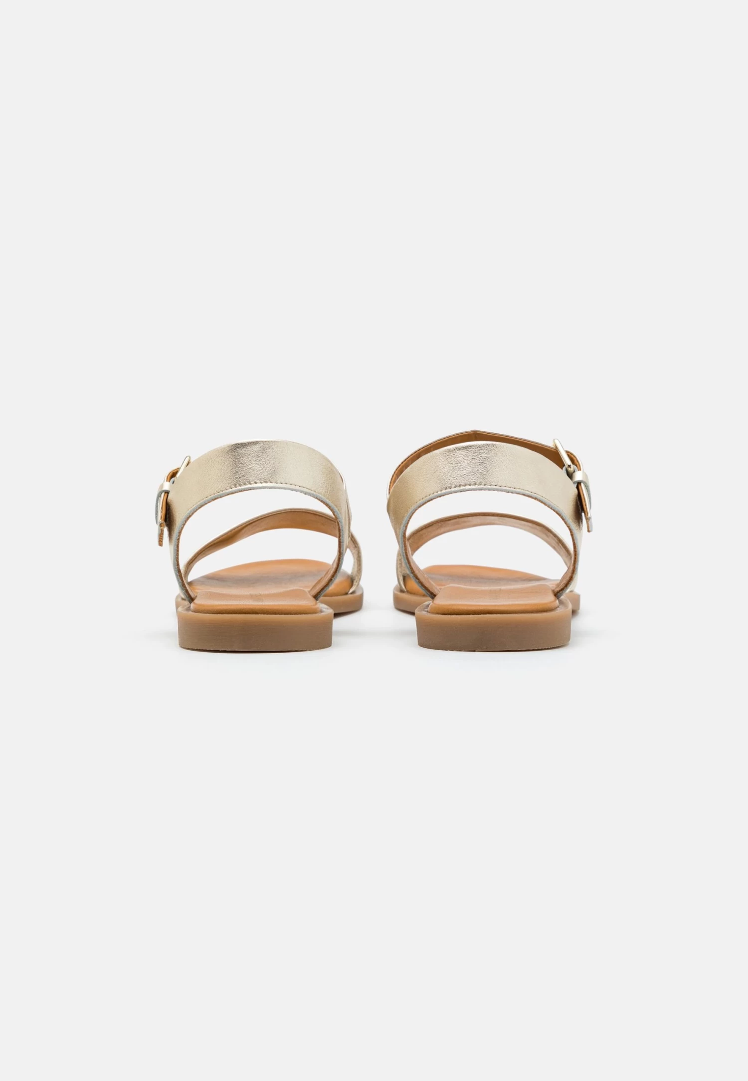 Leather- Sandalias - Gold - Imagen 4