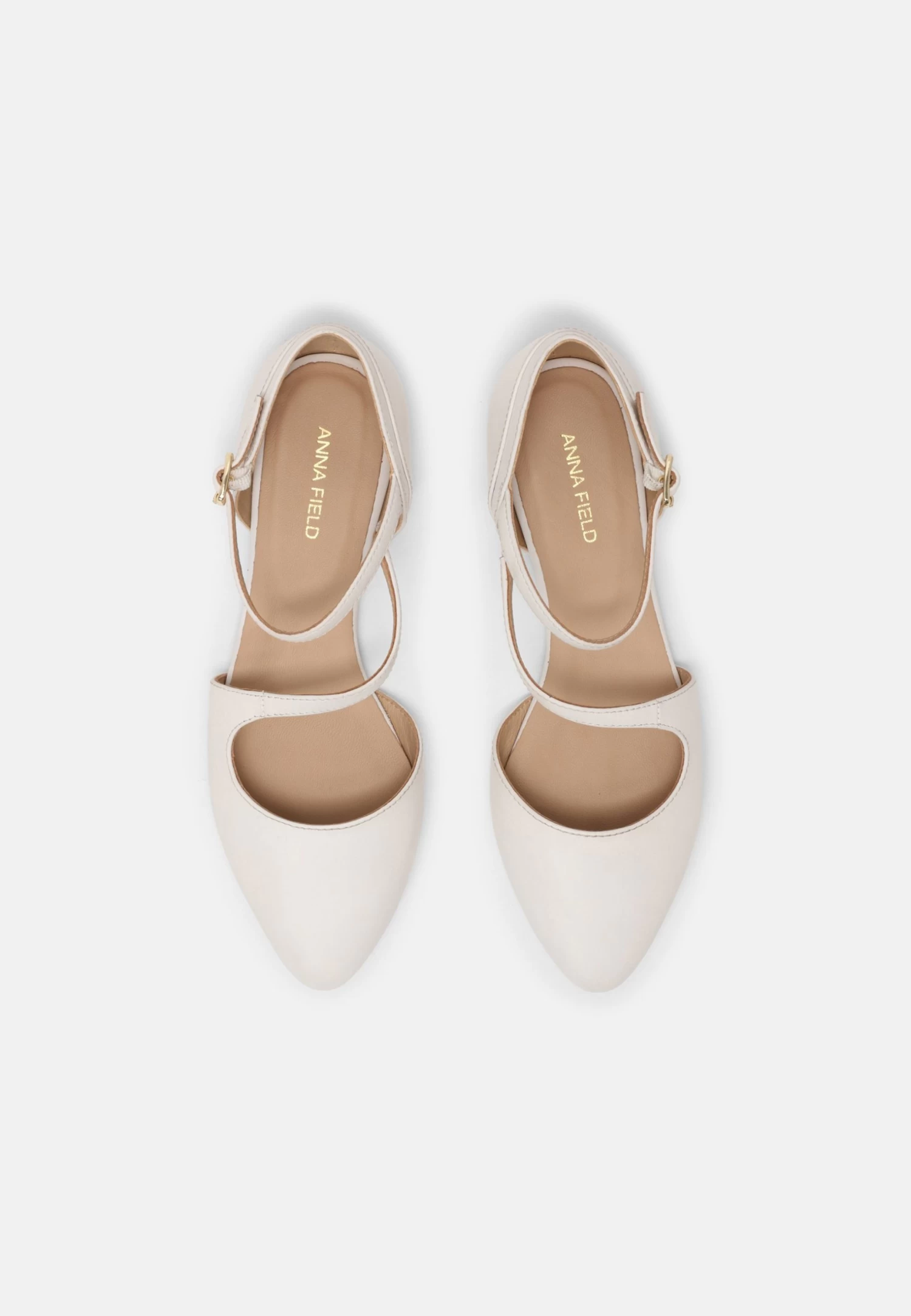 Anna Field Leather- Bailarinas Con Hebilla - White - Imagen 5