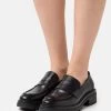 Anna Field Leather - Mocasines - Black