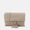 Anna Field Leather - Clutch - Taupe