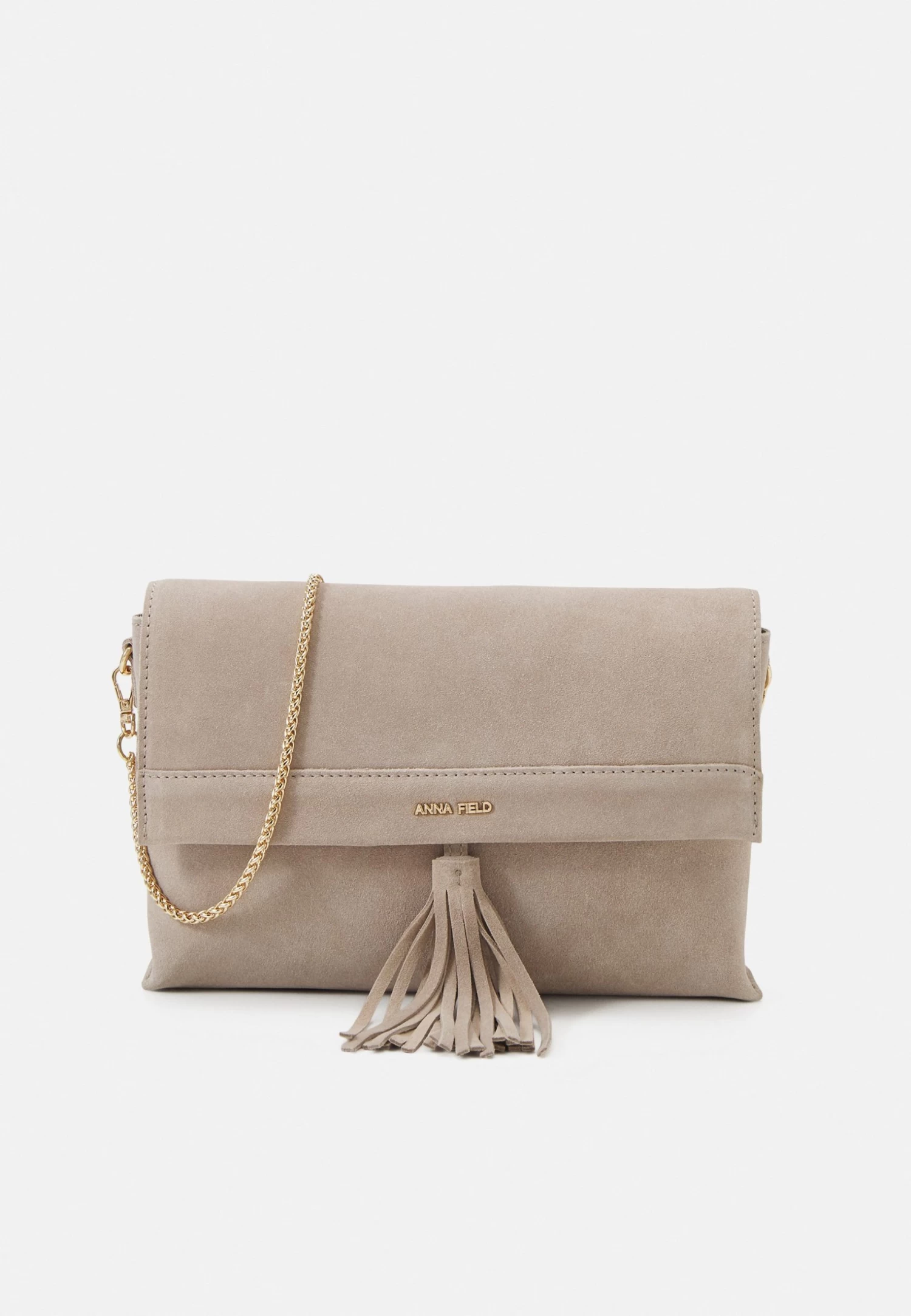 Anna Field Leather - Clutch - Taupe
