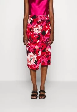 Anna Field Front Knot Midi Skirt - Falda De Tubo - Pink