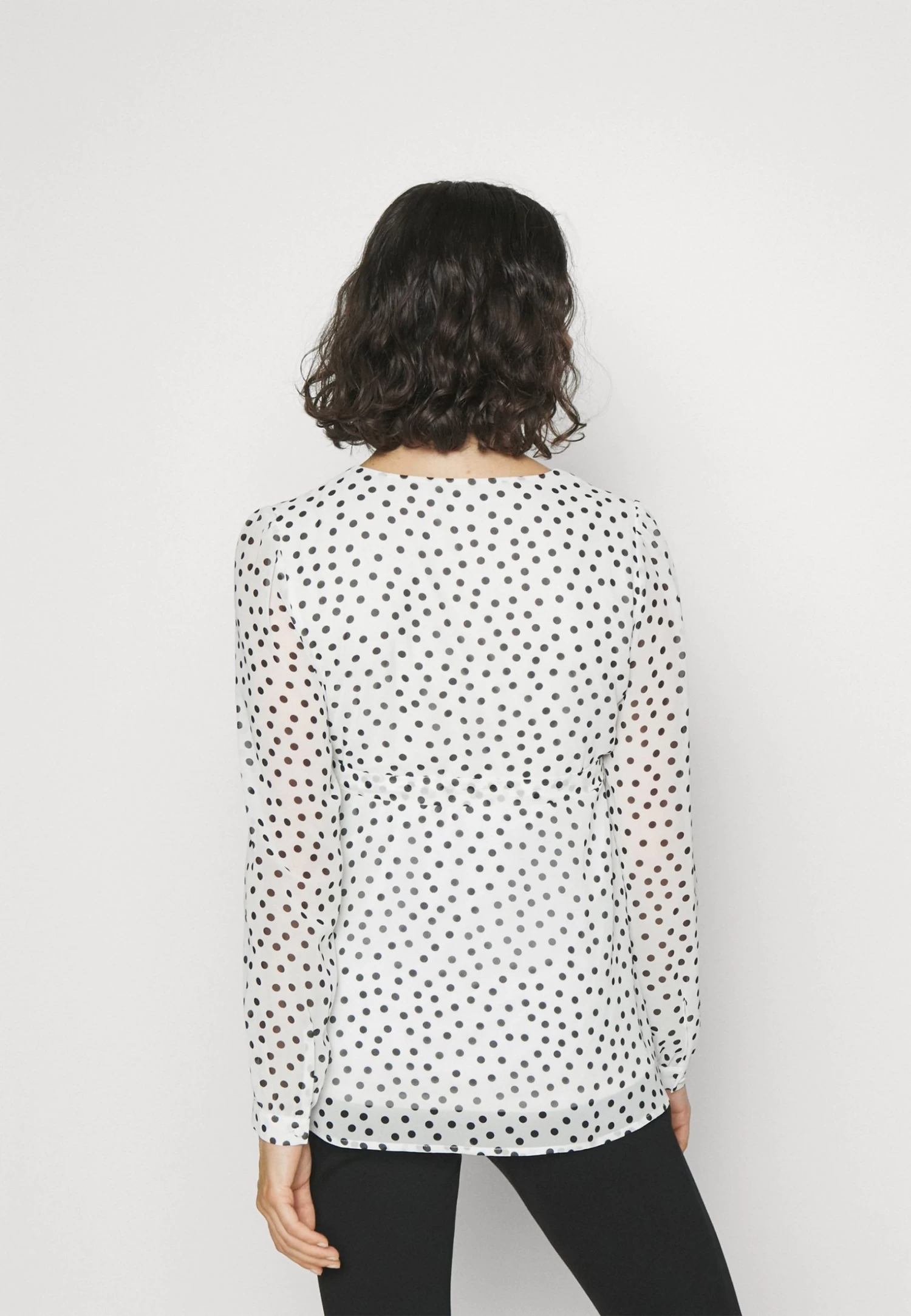 Blusa - White/Black - Imagen 3