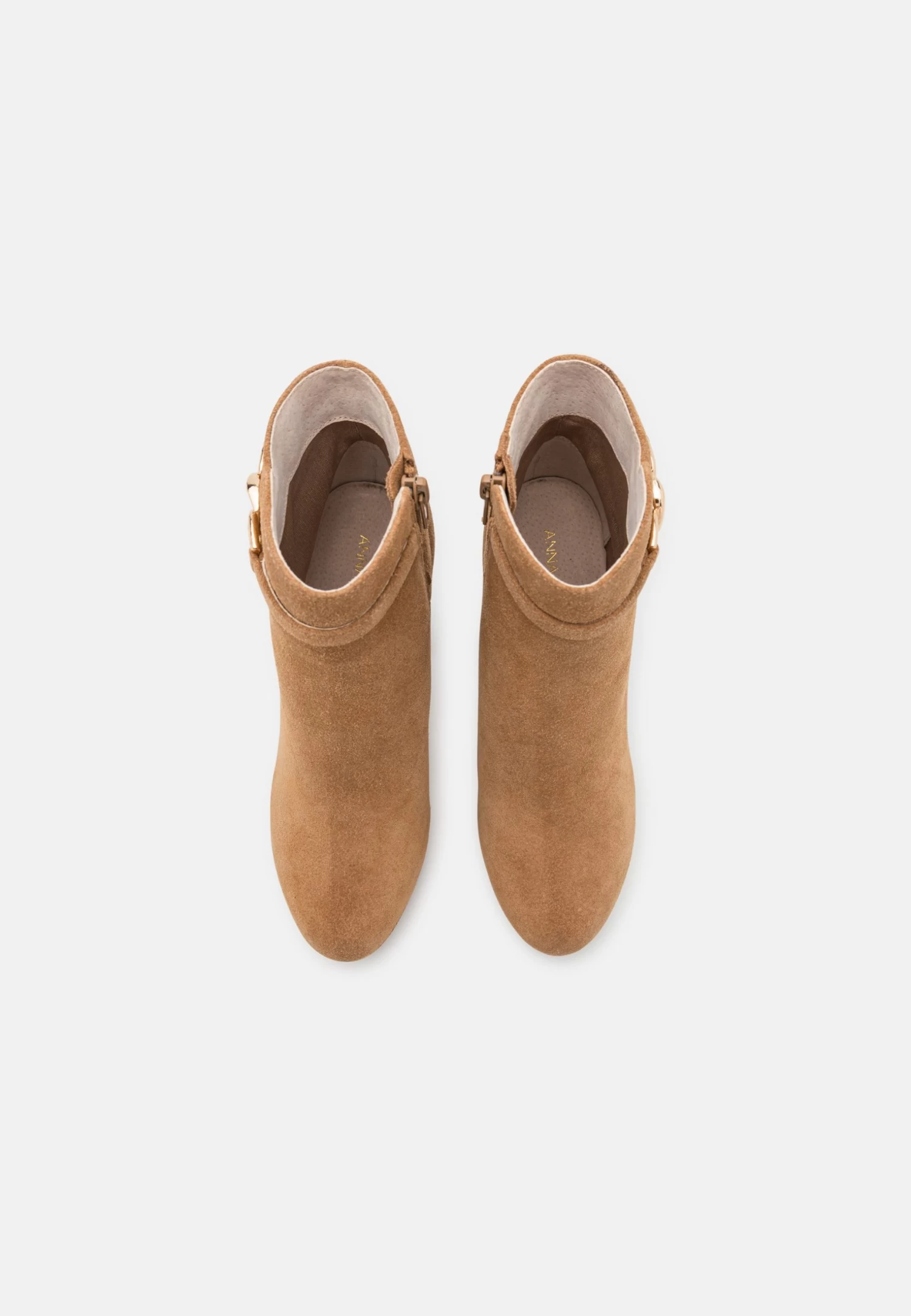 Anna Field Leather- Botines Con Plataforma - Cognac - Imagen 6