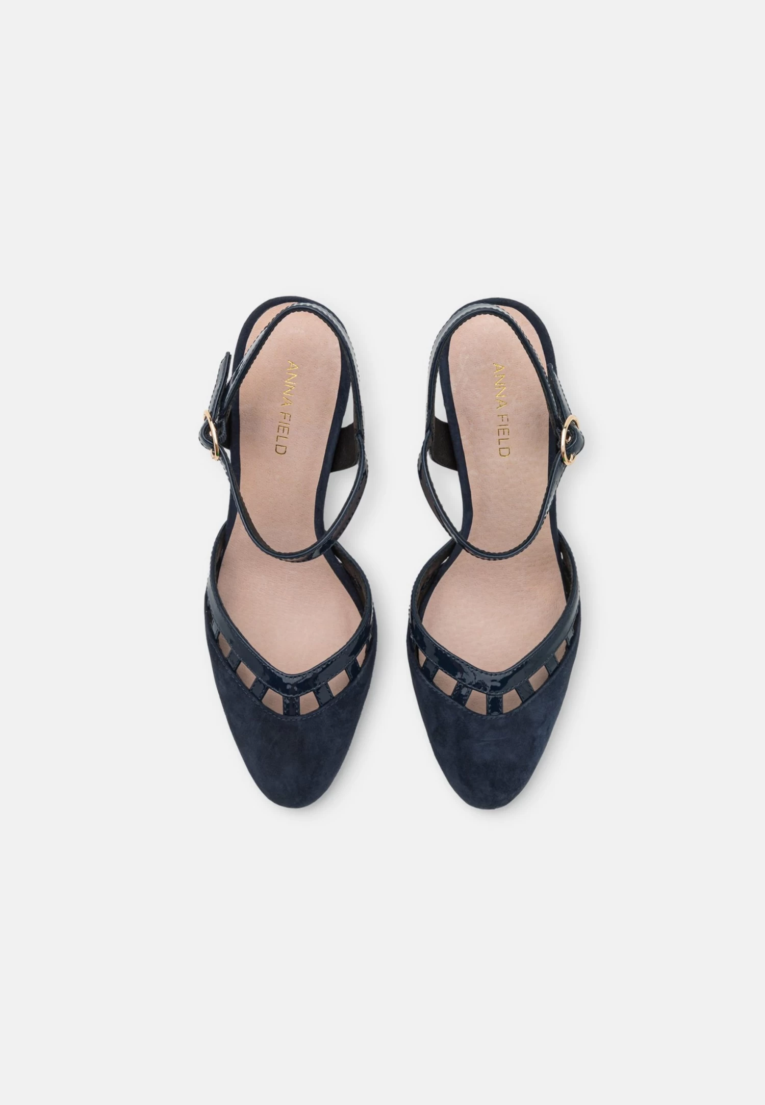 Anna Field Leather- Zapatos Altos - Dark Blue - Imagen 6