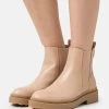 Anna Field Botines Con Plataforma - Beige
