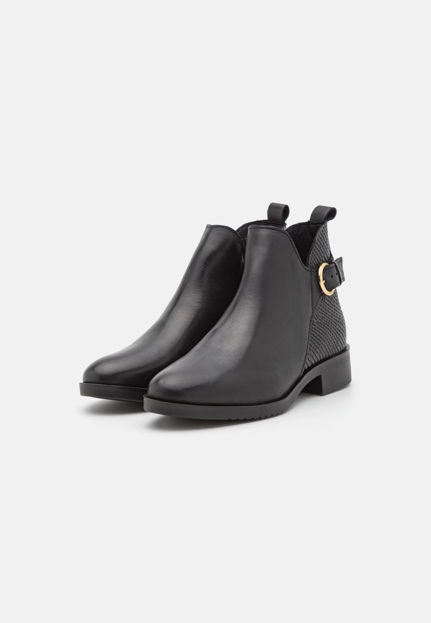 Anna Field Leather - Botines Bajos - Black - Imagen 3