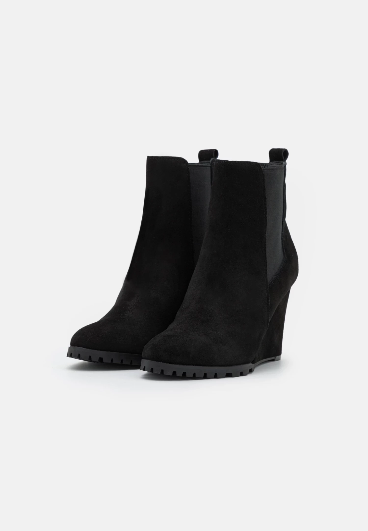 Anna Field Leather Winter Boot - Botines De Tac贸n - Black - Imagen 2