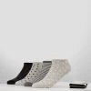 Anna Field 8Pp Spot Stripe- Calcetines - Grey