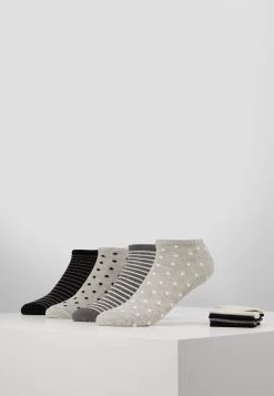 Anna Field 8Pp Spot Stripe- Calcetines - Grey