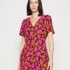 Anna Field Vestido Camisero - Pink/Orange