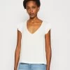 Anna Field Camiseta Estampada - White