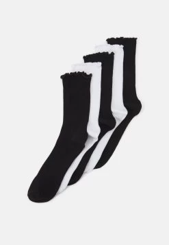 Anna Field 5 Pack - Calcetines - Black/White