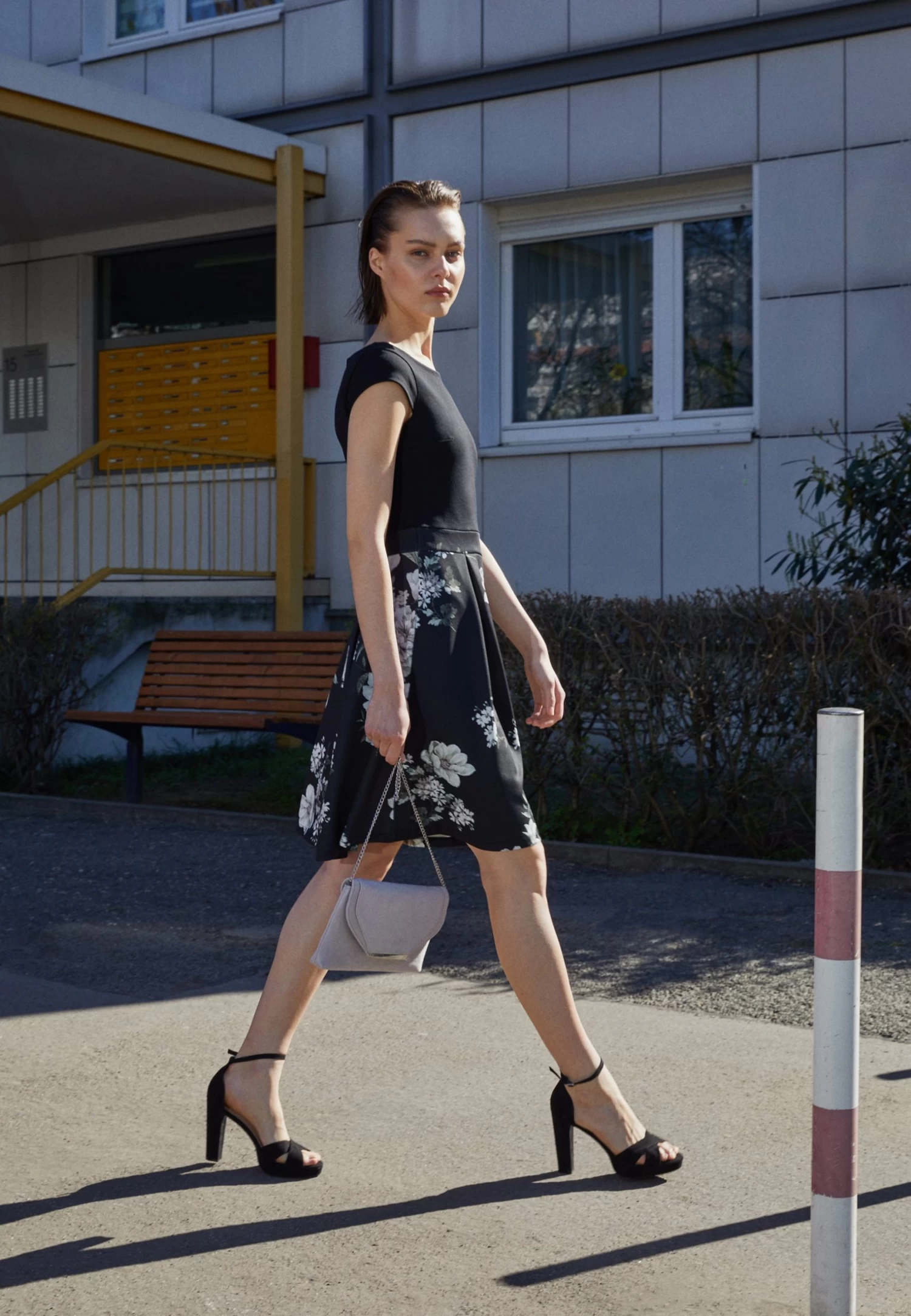 Anna Field Sandalias De Tac贸n - Black