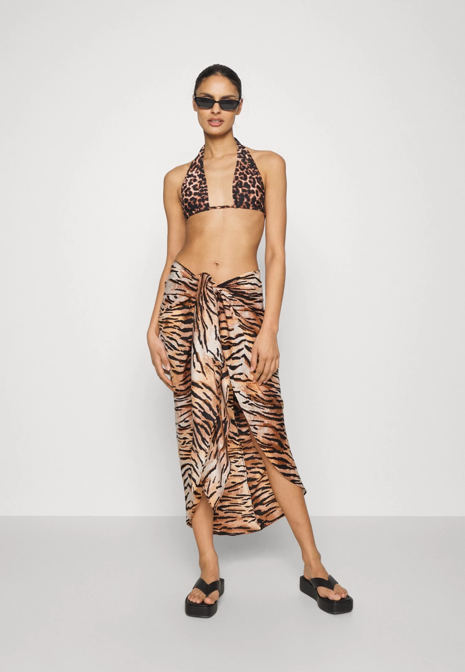 Anna Field Geo Print Sarong / 917 - Multi-Coloured - Falda Cruzada - Multi-Coloured - Imagen 2