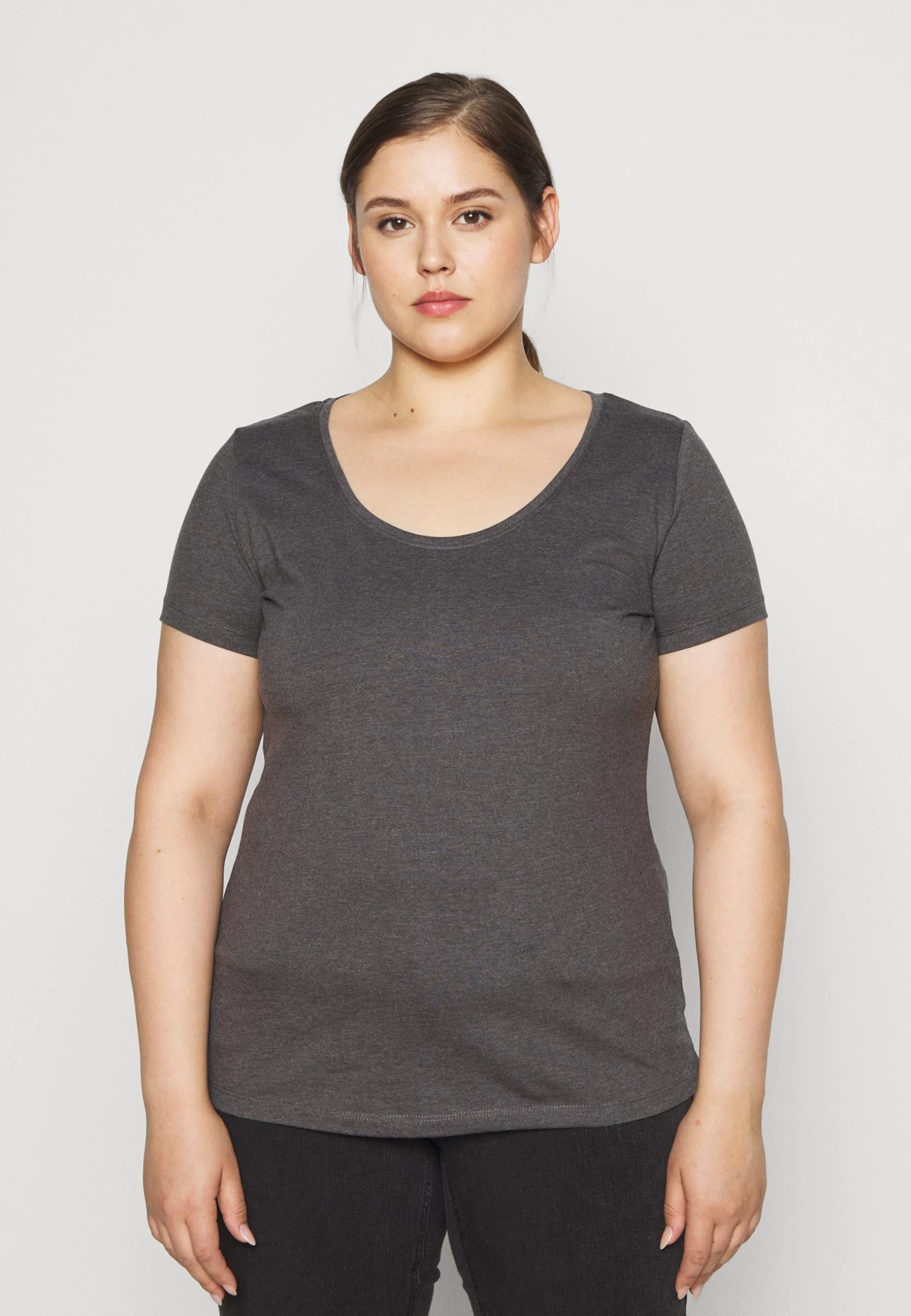 3Er Pack- Camiseta Básica - White/Black/Dark Grey - Imagen 3