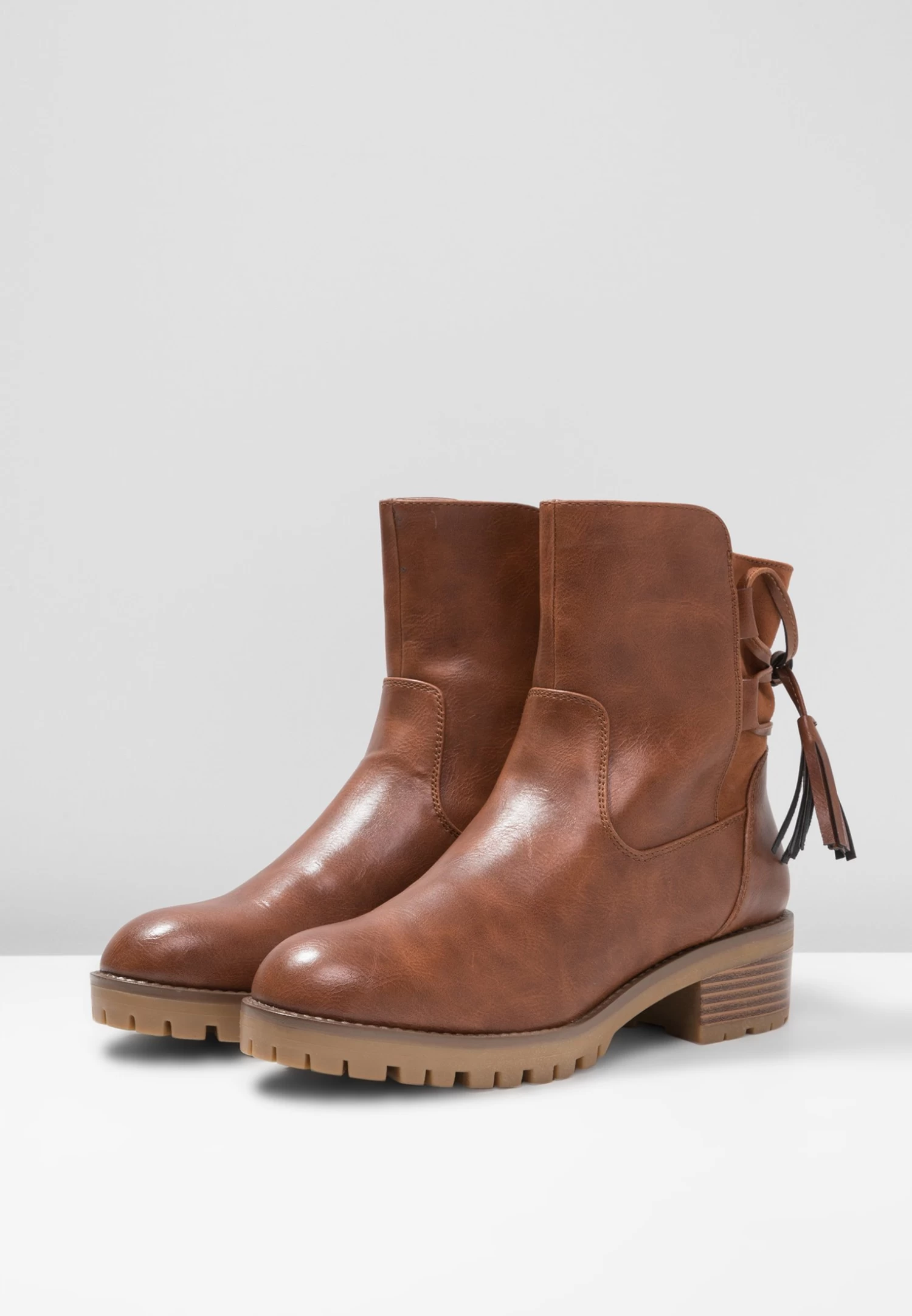Anna Field Winter Boot - Botines - Cognac - Imagen 5