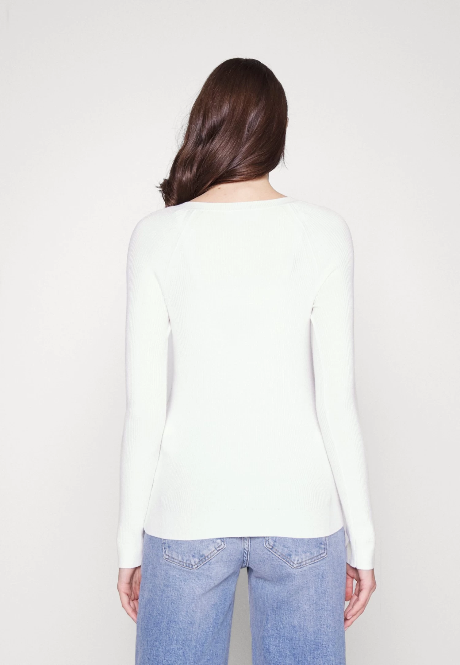 Nursing - Button Opening - Jersey De Punto - White - Imagen 3