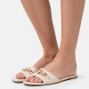 Wide Fit - Sandalias Planas - Beige