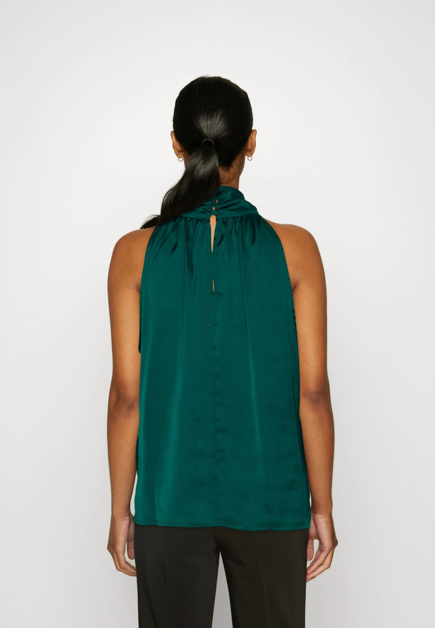 Anna Field Top - Dark Green - Imagen 3