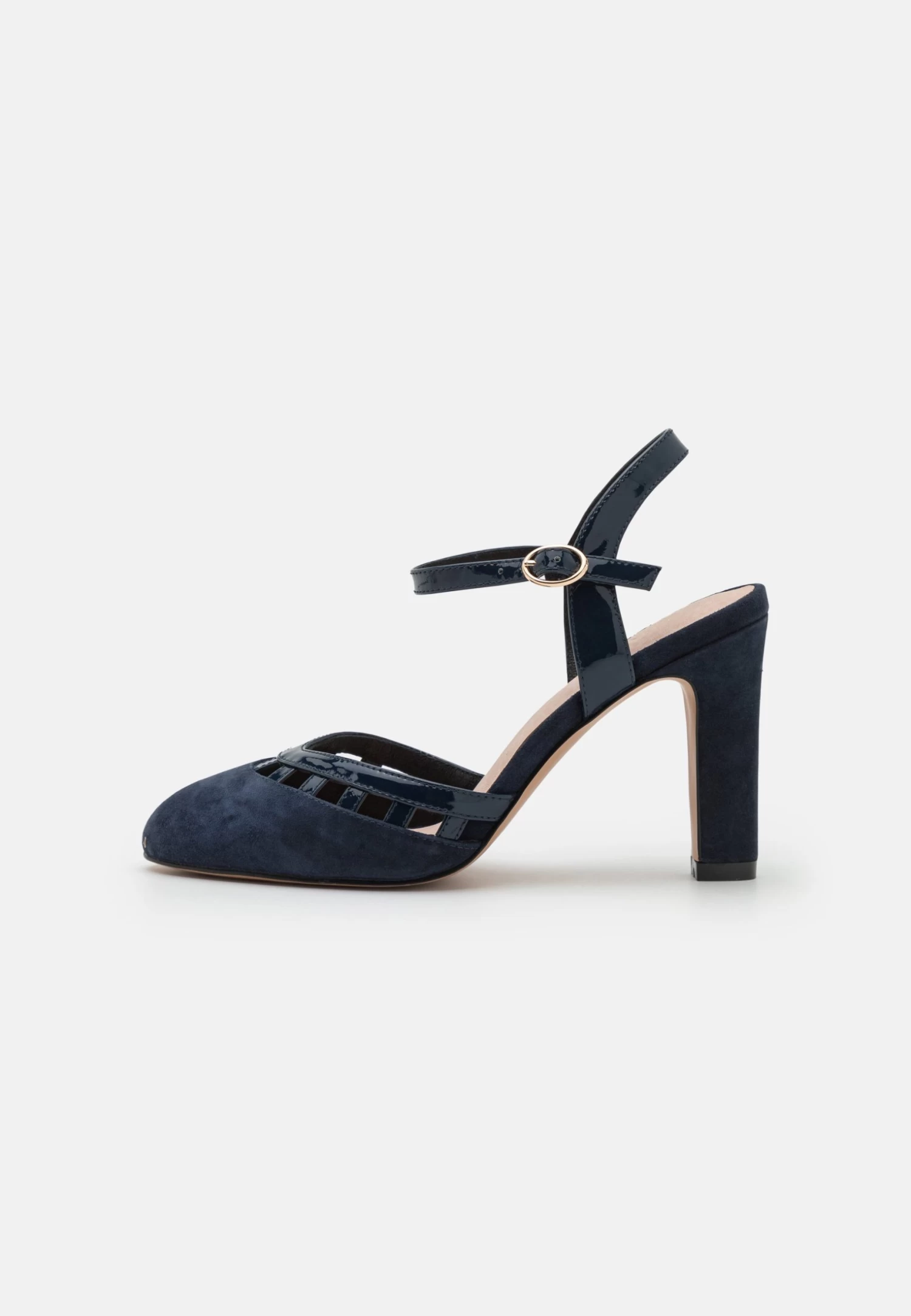 Anna Field Leather- Zapatos Altos - Dark Blue - Imagen 2