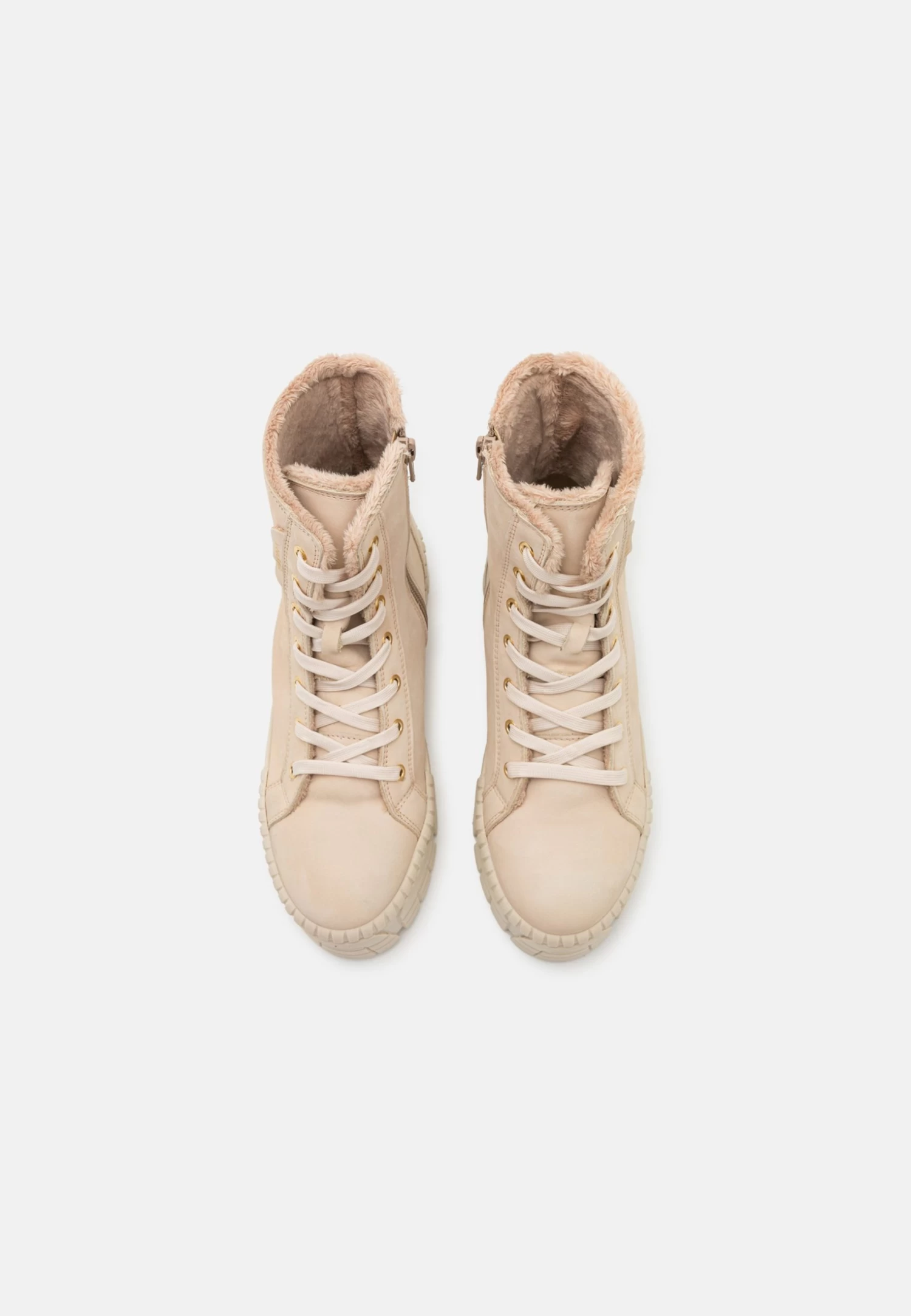 Anna Field Leather- Botines Con Plataforma - Beige - Imagen 5