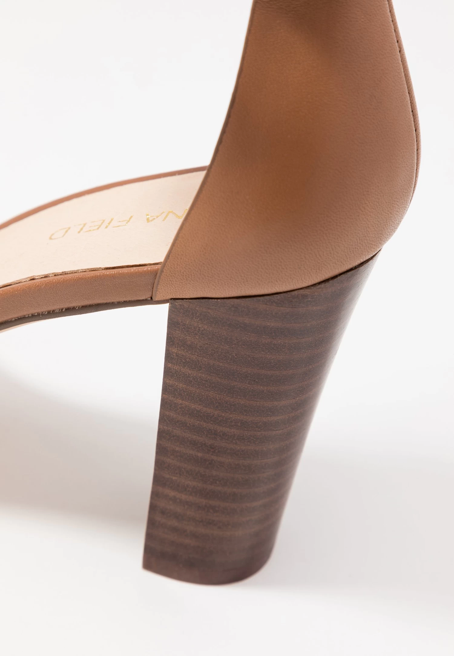 Anna Field Leather- Sandalias De Tac贸n - Cognac - Imagen 3