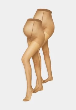 Anna Field 20 Den 2 Pack - Medias - Camel