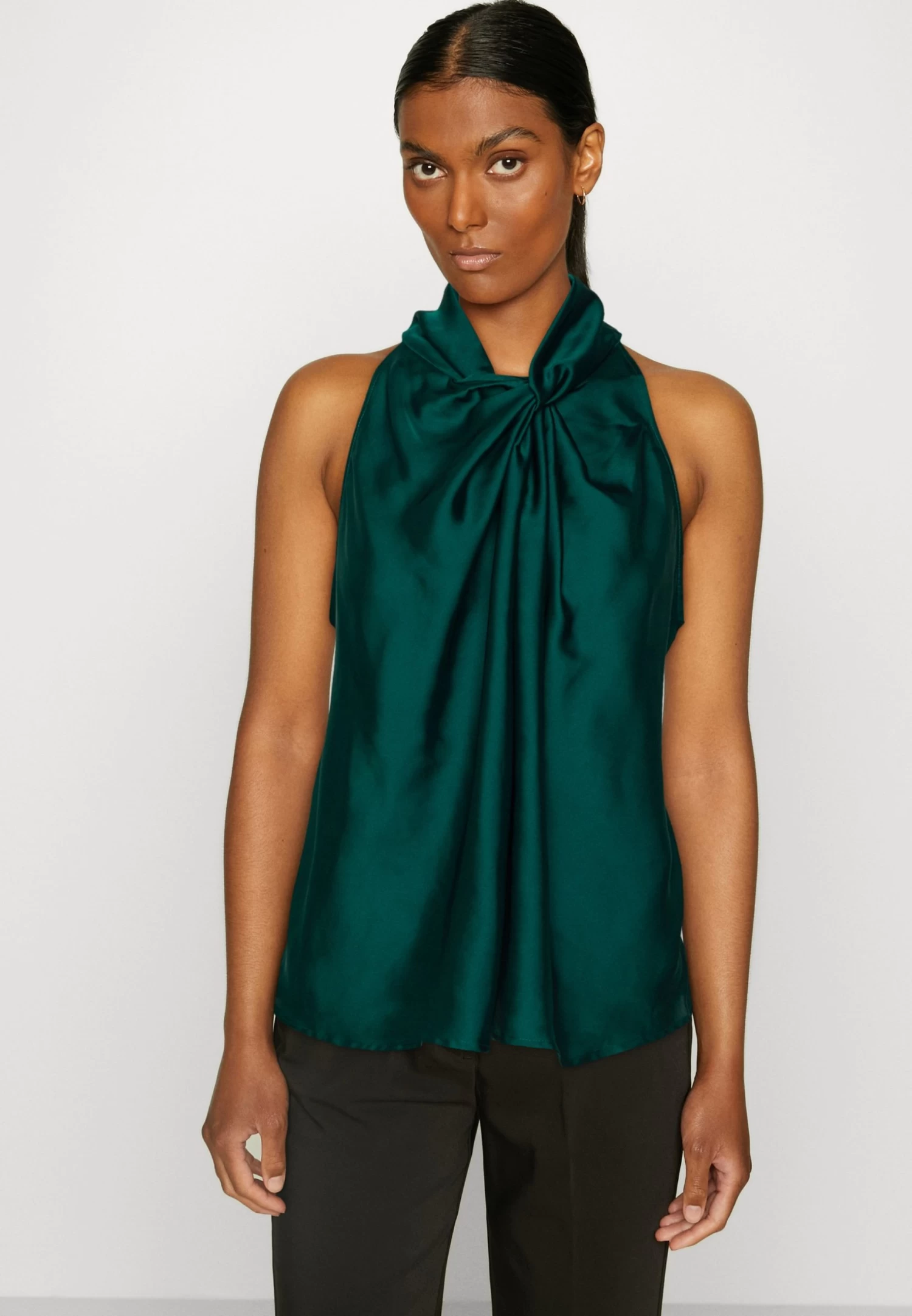 Anna Field Top - Dark Green