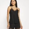 Anna Field Mia Chiffon Pj Set - Pijama - Black