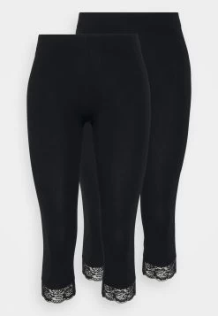 Anna Field 2 Pack - Leggings - Black