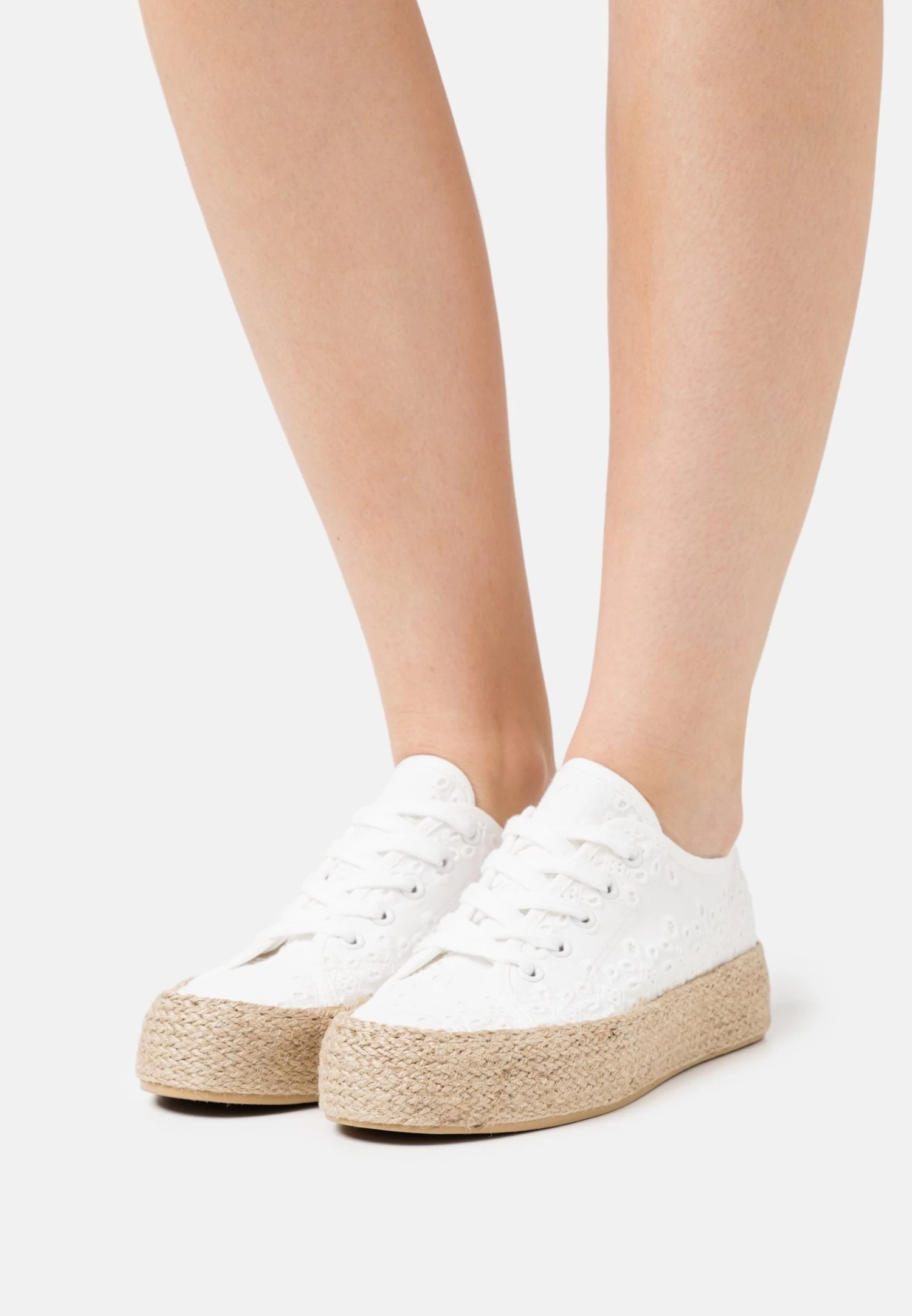 Anna Field Zapatos Con Cordones - White