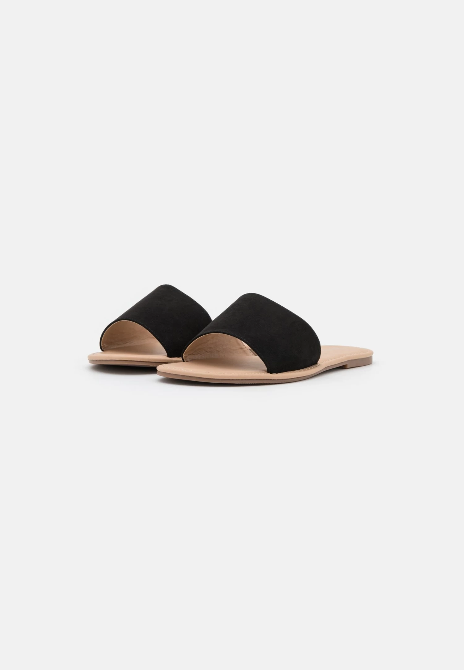 Anna Field 2 Pack - Sandalias Planas - Black/Cognac - Imagen 3