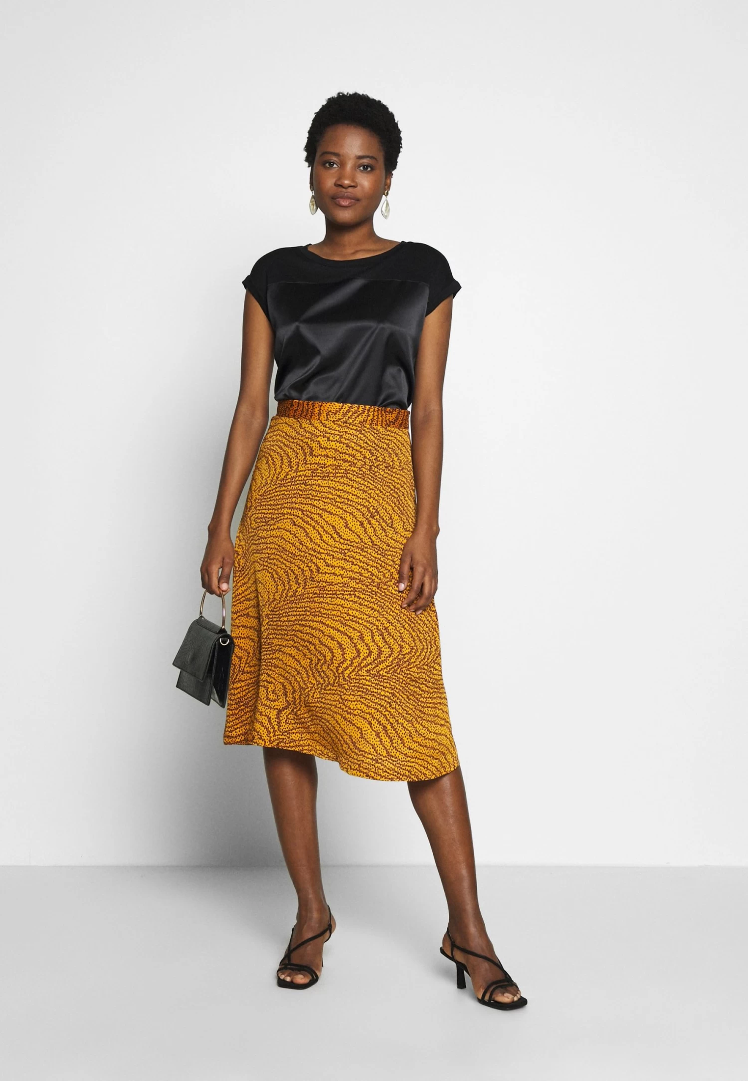 Anna Field Camiseta Estampada - Black - Imagen 2